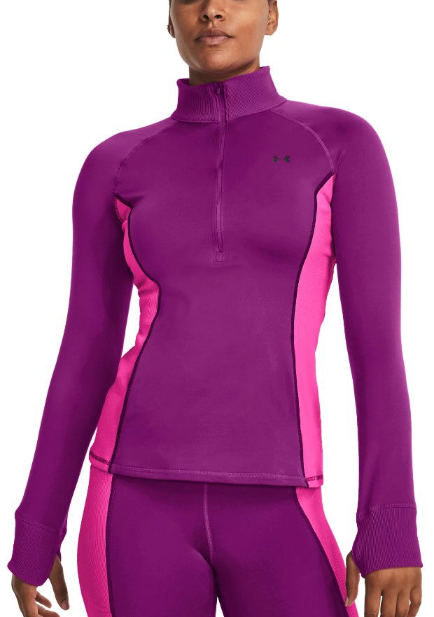 Облекло Under Armour Train CW 1/2 Zip Лилаво | 1379886-573