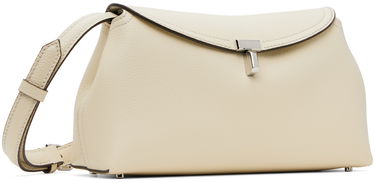 Чанта през рамо TOTEME T-Lock Clutch Bag Бежово | 234-WLGBG423-LE0030, 1