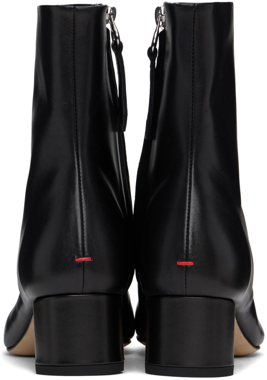 Облекло Aeyde Aeyde Allegra Leather Ankle Boots Черно | A11-AB-ALLD55BL-223-800-046, 1