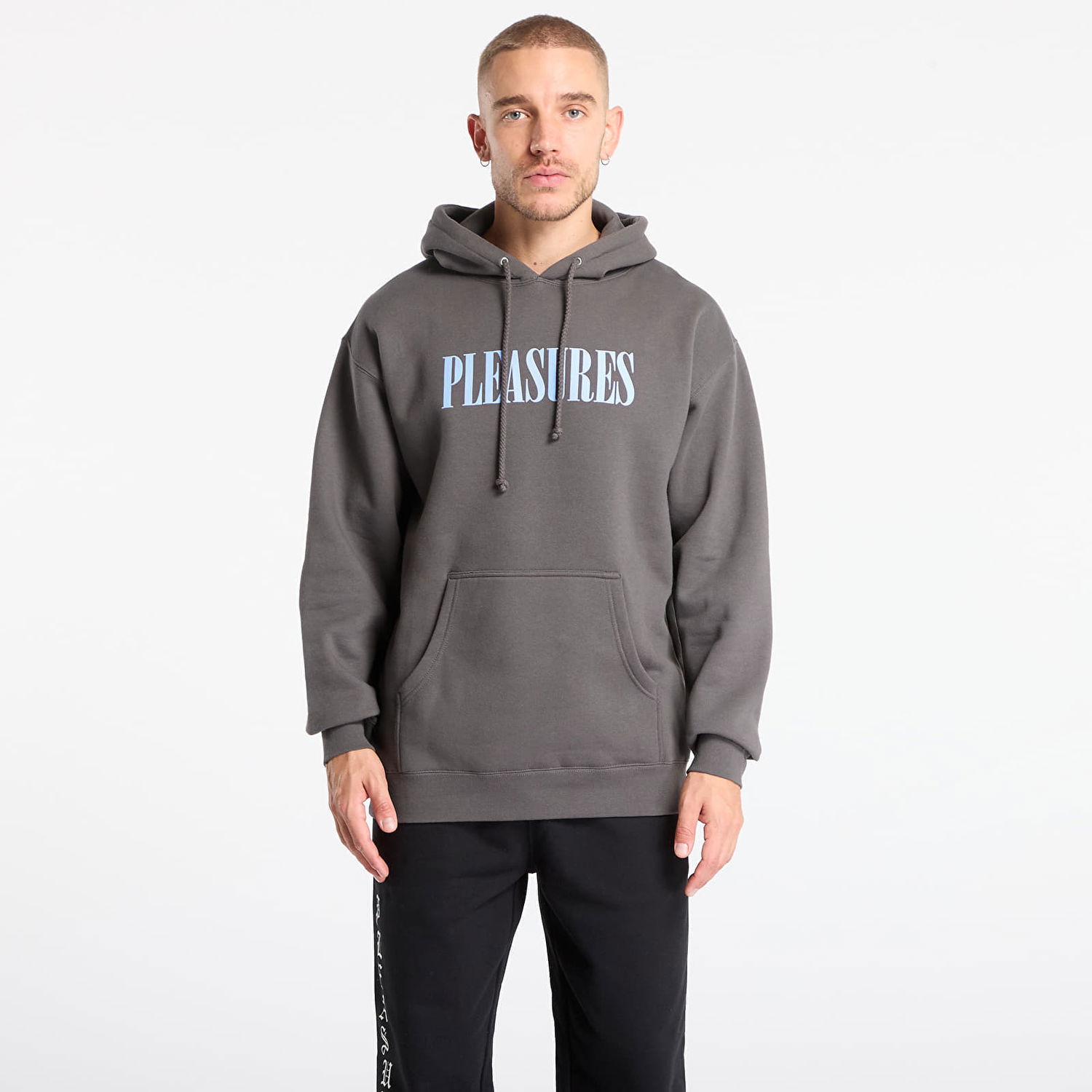Суитчър Pleasures House Blend Hoodie Сиво | P25F076-CHARCOAL, 0