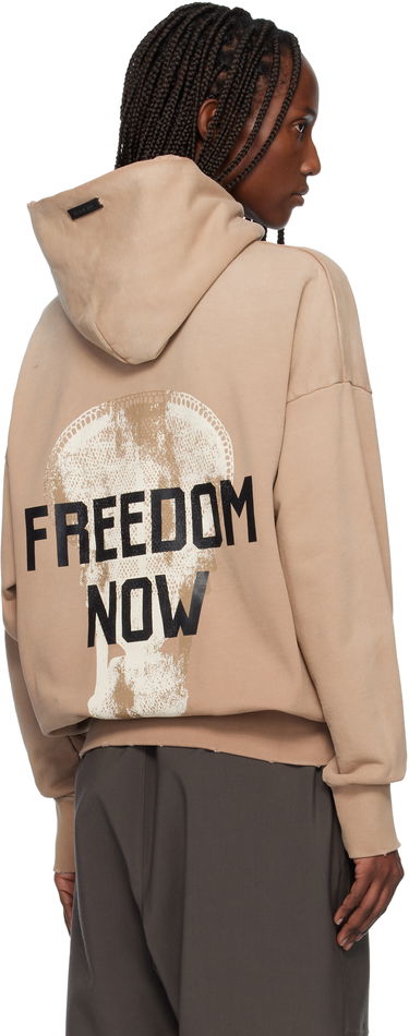 Суитчър Fear of God Heavyweight Long Sleeve 'Revolution' Hoodie Бежово | FG25FW12-12112BHFUS, 2