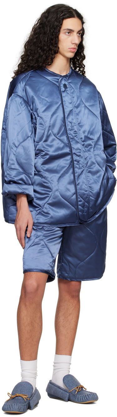 Пухо яке JW Anderson JW Anderson Oversized Quilted Jacket Синьо | JK0364-PG1680, 3