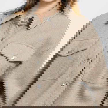 Яке Urban Classics Classic Overshirt Бежово | TB3779 lighttaupe, 2