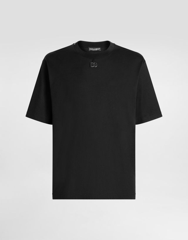 Dolce & Gabbana Cotton T-shirt With Patch