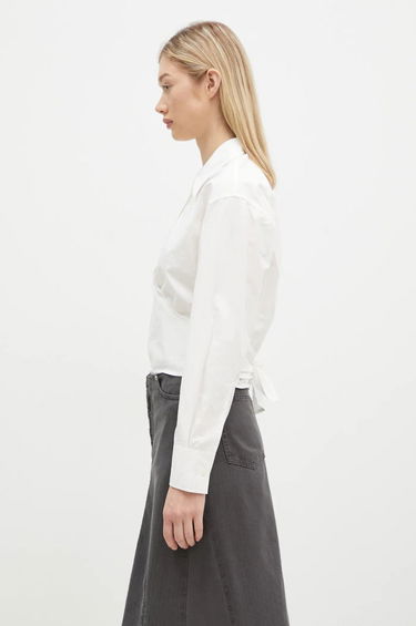 Риза OUR LEGACY Our Legacy Nannas Shirt Бяло | W4242NW, 1