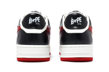 Кецове и обувки BAPE Bape Sta #3 Black/Red Черно | 0ZXSHM191303M, 3