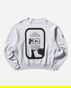 Screen Graphic Crewneck Sweatshirt