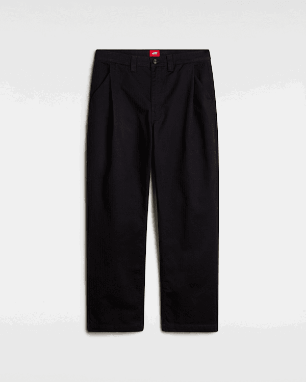 Панталони Vans Loose Fit Pleated Skate Trousers, Size: 30 Черно | VN000KYPBLK, 0