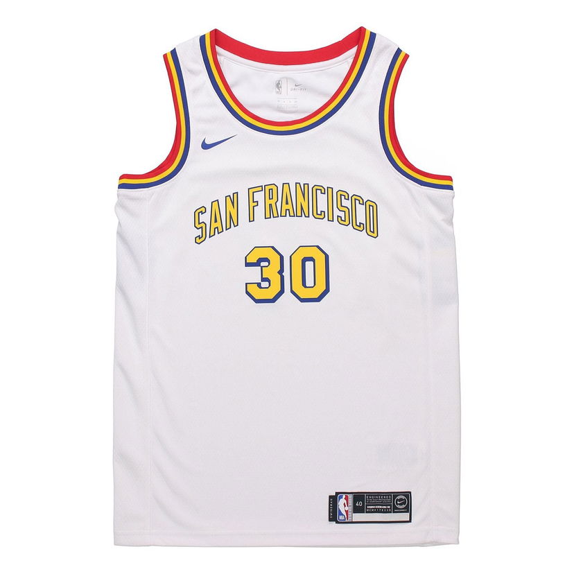 Фланелка Nike NBA Retro Limited Edition Swingman Jersey - Golden State Warriors #30 Бяло | BQ8108-103