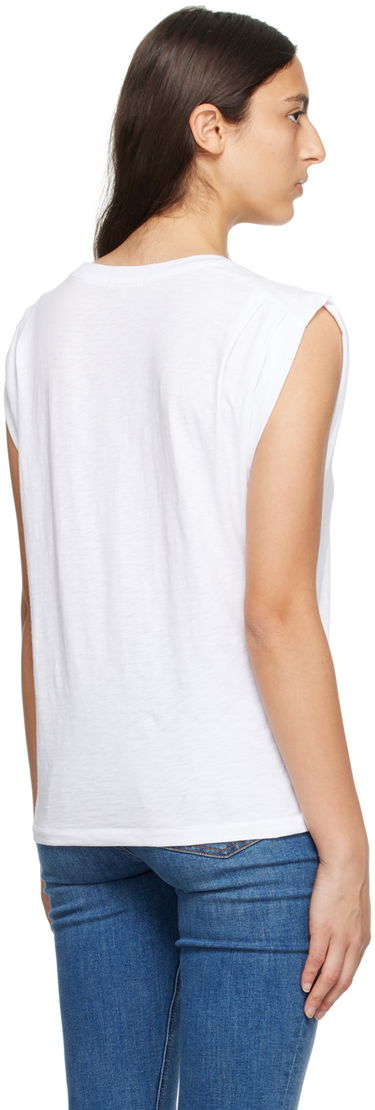 Потник rag & bone Rag & Bone 'The Slub' Women's Tank Top Бяло | WCC23FT018CH18, 2