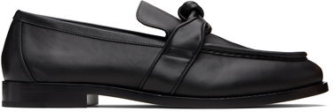 Кецове и обувки Bottega Veneta Bottega Veneta Astaire Knotted Leather Loafers Черно | 796445V5DZ01000, 0