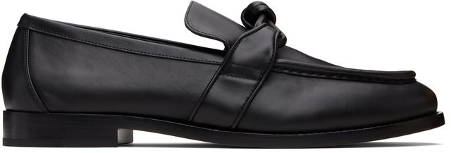 Bottega Veneta Astaire Knotted Leather Loafers