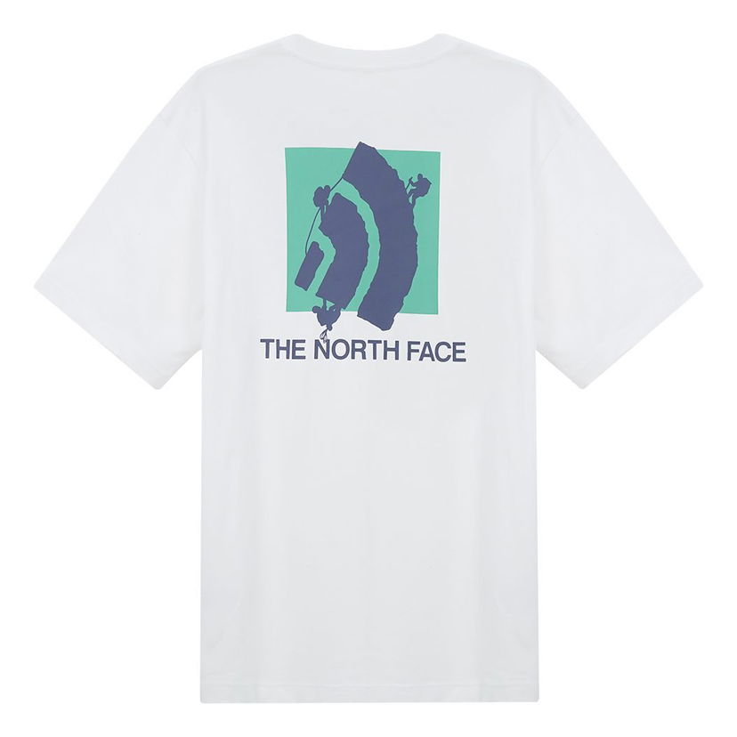 Тениска The North Face Graphic Print T-Shirt Бяло | NF0A5JZU-FN4