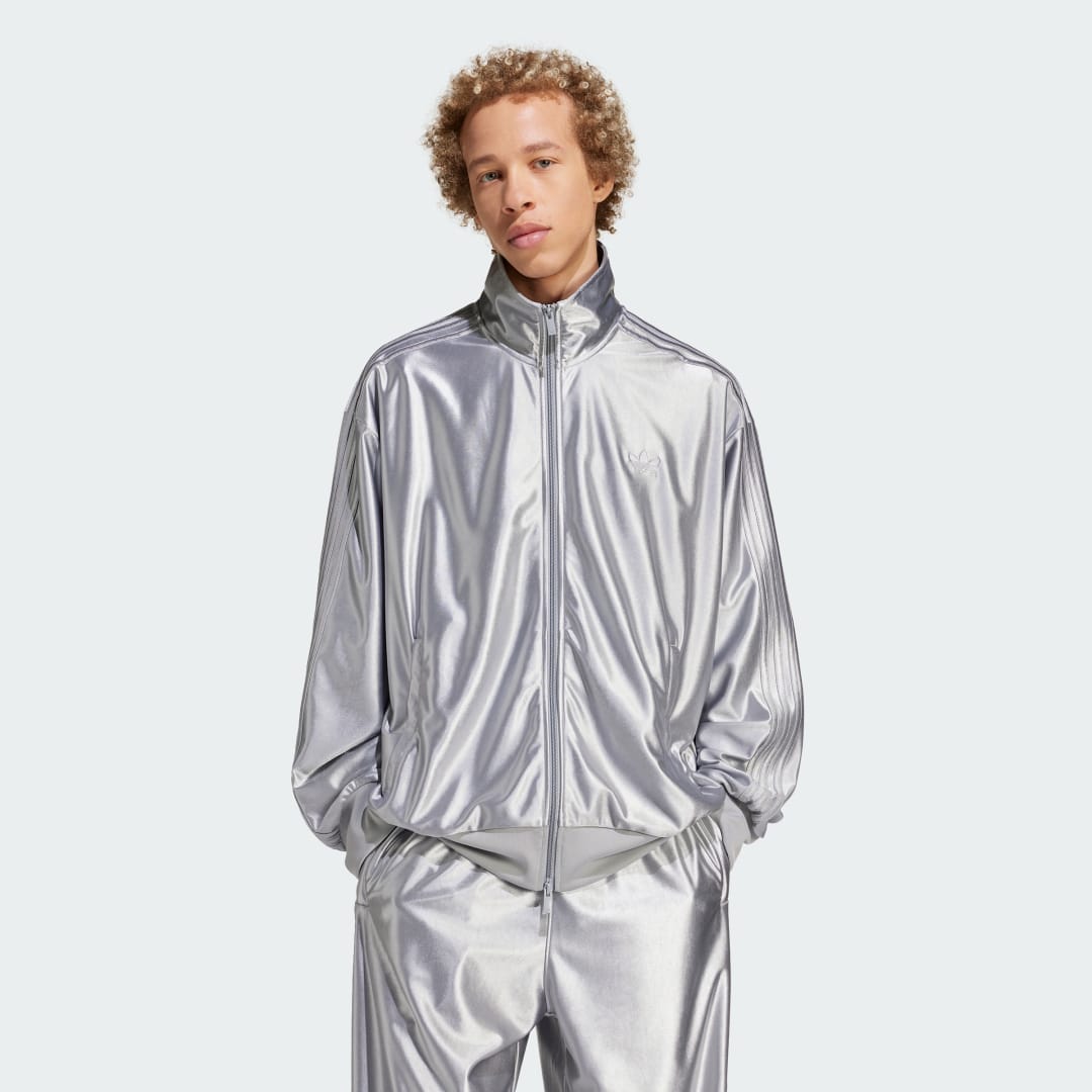 Яке adidas Originals Oversized Firebird Jacket Металик | IT7450, 0