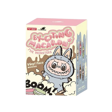Колекционерско POP MART Labubu The Monsters Tasty Macarons Vinyl Plush Pendant Многоцветен | LABUBUMON, 0