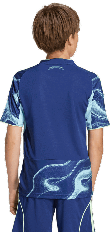 Фланелка adidas Performance Ajax Amsterdam 25/26 Kids' Away Jersey Синьо | JI7218, 3