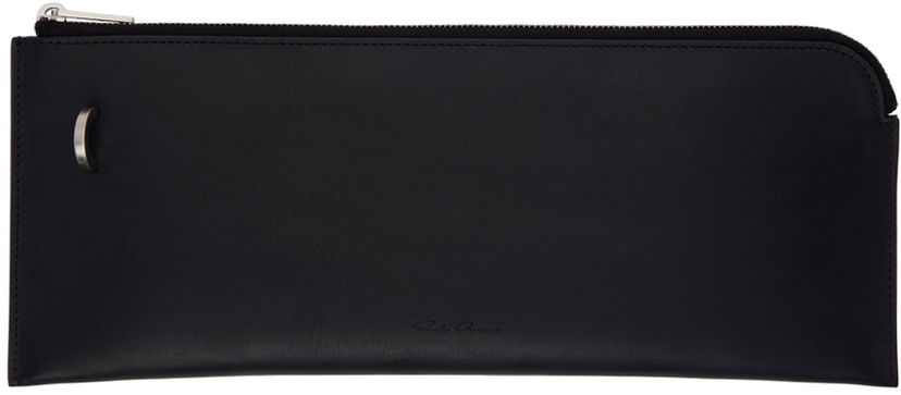 Портфейл Rick Owens Black Invite Wallet Черно | RA02D0515 LGE