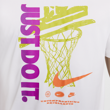 Тениска Nike Dri-FIT Basketball Tee Бяло | FZ8085-100, 1