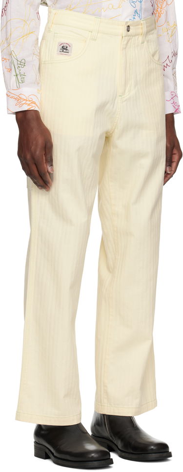 Дънки Bode Bode Greenskeeper Knolly Brook Trousers Жълто | MRS25BT004, 1