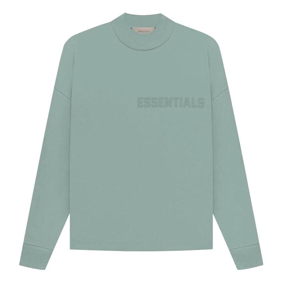 Суитчър Fear of God Essentials Long Sleeve Sycamore T-Shirt Зелено | 125BT222011F, 0