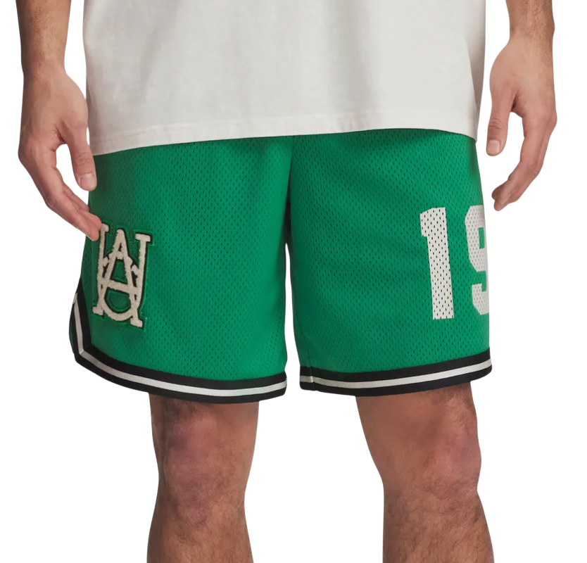 Къси панталони Under Armour Under Armour Courtside Hoops Shorts Зелено | 1390120-305, 0