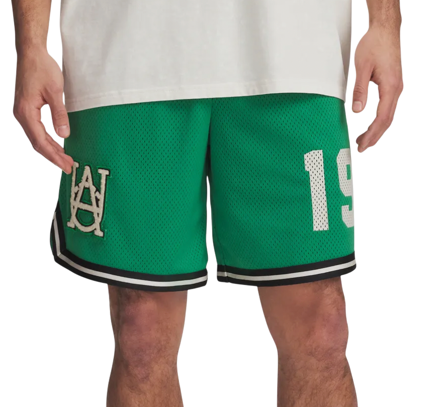 Къси панталони Under Armour Under Armour Courtside Hoops Shorts Зелено | 1390120-305