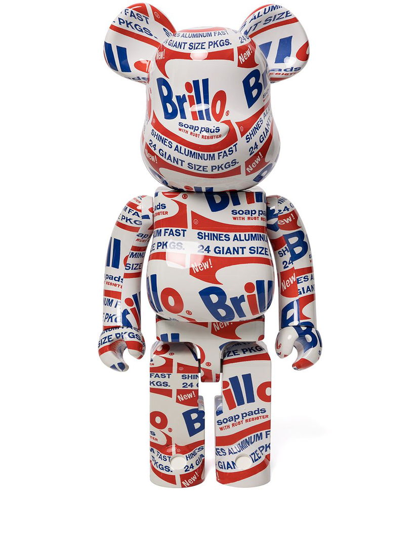 Колекционерско Medicom Toy Andy Warhol Brillo 1000% Be@rbrick figurine - Red Многоцветен | BERBRICKANDYWARHOLBRILLO100016727947