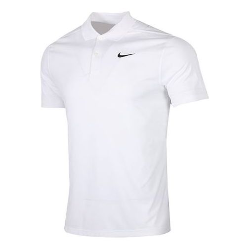 Поло тениска Nike Dri-FIT Victory Logo Quick Dry Breathable Short Sleeve Polo Shirt Бяло | BV0355-100, 0