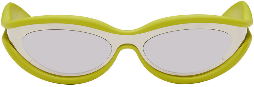 Слънчеви очила Bottega Veneta Hem Sunglasses Жълто | BV1211S, 0