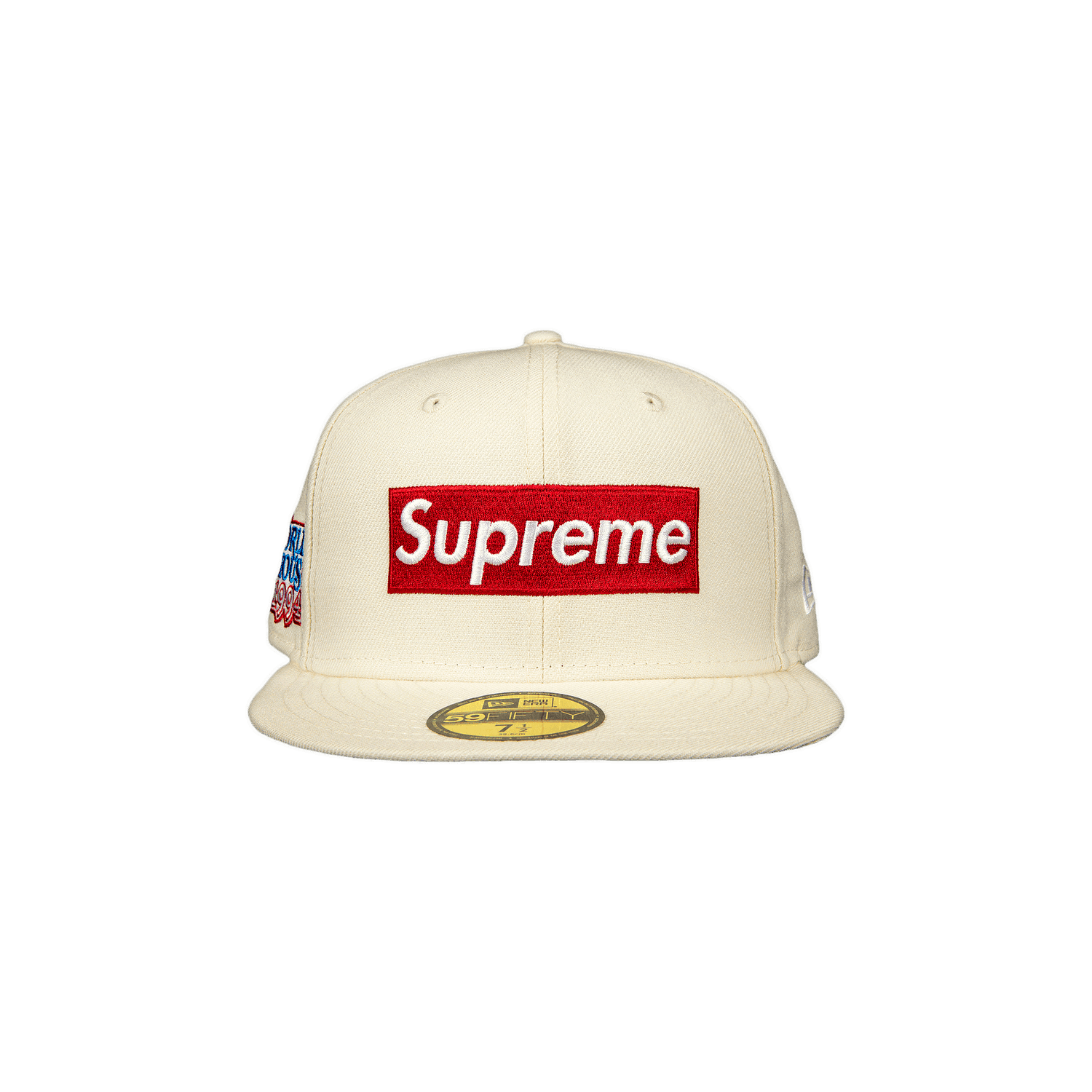 Шапка с козирка Supreme World Famous Box Logo New Era 'Purple' Бяло | FW20H77 WHITE, 0