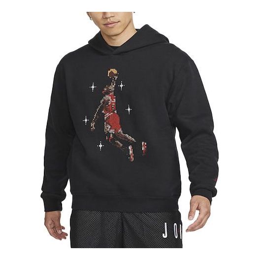 Суитчър Jordan Jordan Flying Man Fleece Hoodie Черно | DC9714-010, 0