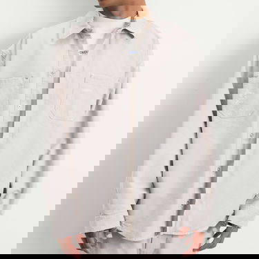 Риза Balenciaga Heavy Cotton Workwear Overshirt, Size Large Бяло | 839085-TRP15-1400, 5