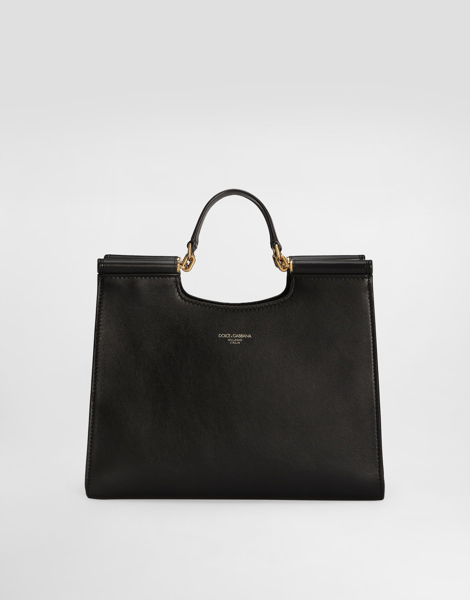 Дамска чанта Dolce & Gabbana Small Shopper Tote Bag Черно | BB7728B732180999, 0