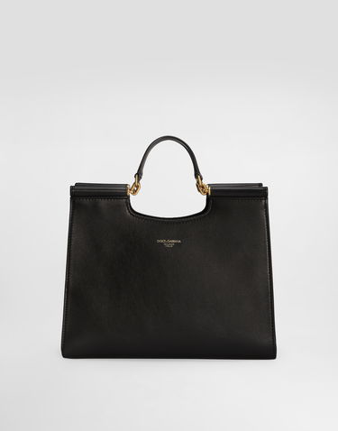Дамска чанта Dolce & Gabbana Small Shopper Tote Bag Черно | BB7728B732180999, 0
