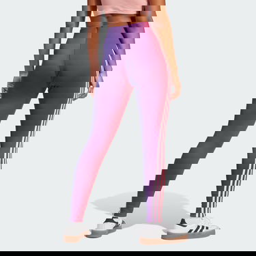 Клинове adidas Performance Gradient Rib Leggings Лилаво | JW9746, 1