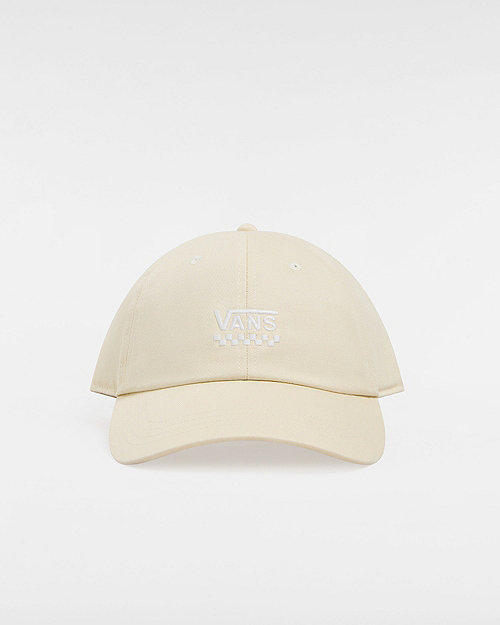 Шапка с козирка Vans Court Side Curved Bill Jockey Hat Бежово | VN000HEACR1, 1