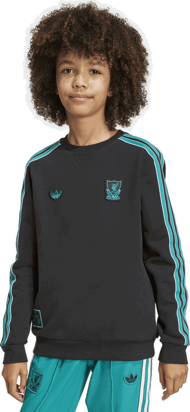 Суитчър adidas Performance Liverpool FC Terrace Icons Черно | KA5582, 1