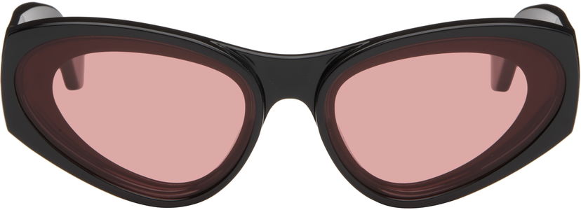 Слънчеви очила Loewe Paula's Ibiza Goggle Cat-Eye Sunglasses Черно | LW40171UW6201V 192337236112