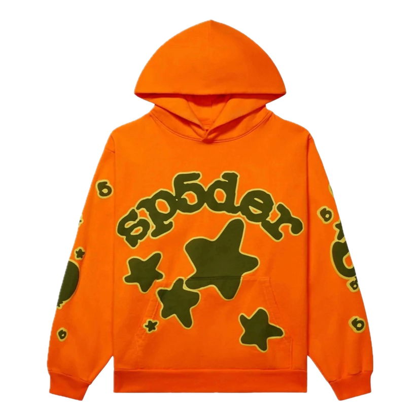 Суитчър Sp5der Beluga Hoodie Оранжево
 | SP5-BEL-ORAHD