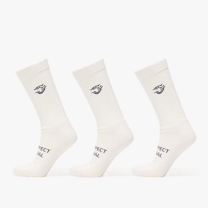 Чорапи adidas Originals Consortium Socks 3-Pack Бяло | JY8313