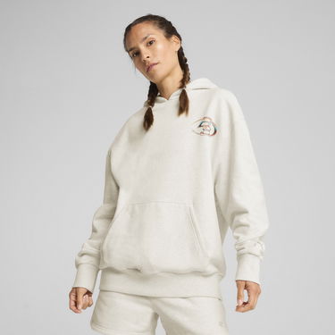 Суитчър Puma Stewie Prism Basketball Hoodie Бежово | 630524_01, 0