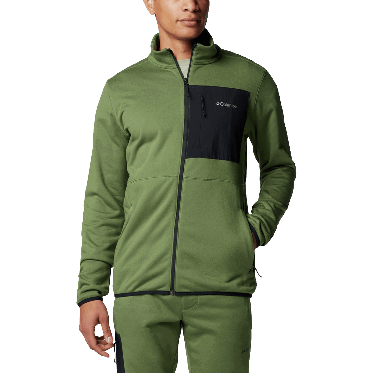 Яке Columbia Hike Full Zip II Fleece Jacket Зелено | 2097581352, 0