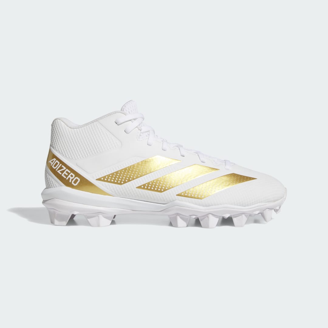 Кецове и обувки adidas Performance Adizero Impact.2 Moulded Rubber Football Cleats Бяло | IE3993, 0
