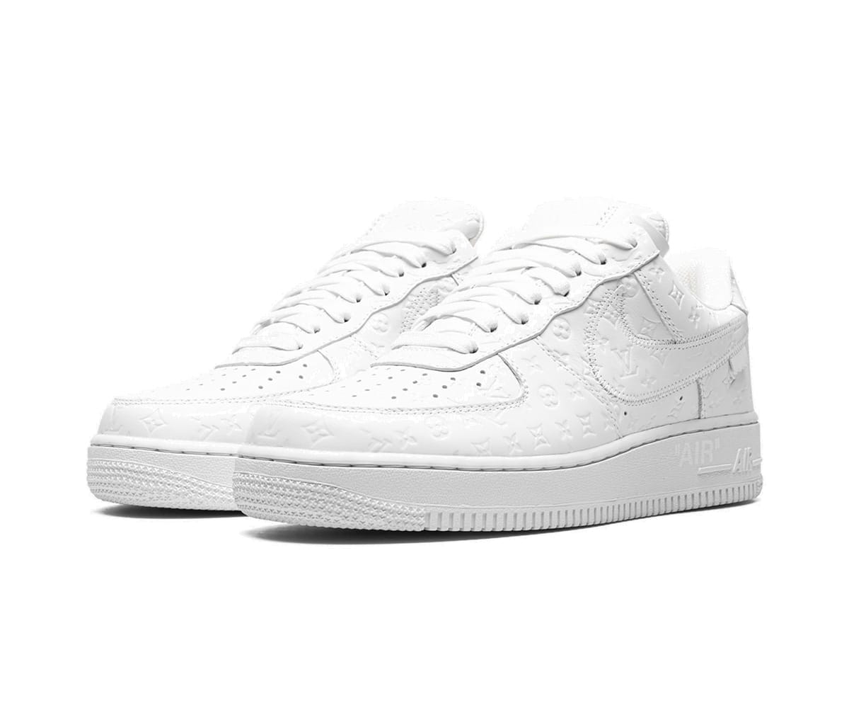 Кецове и обувки Nike Louis Vuitton By Virgil Abloh x Air Force 1 Low Бяло | DD0212, 1
