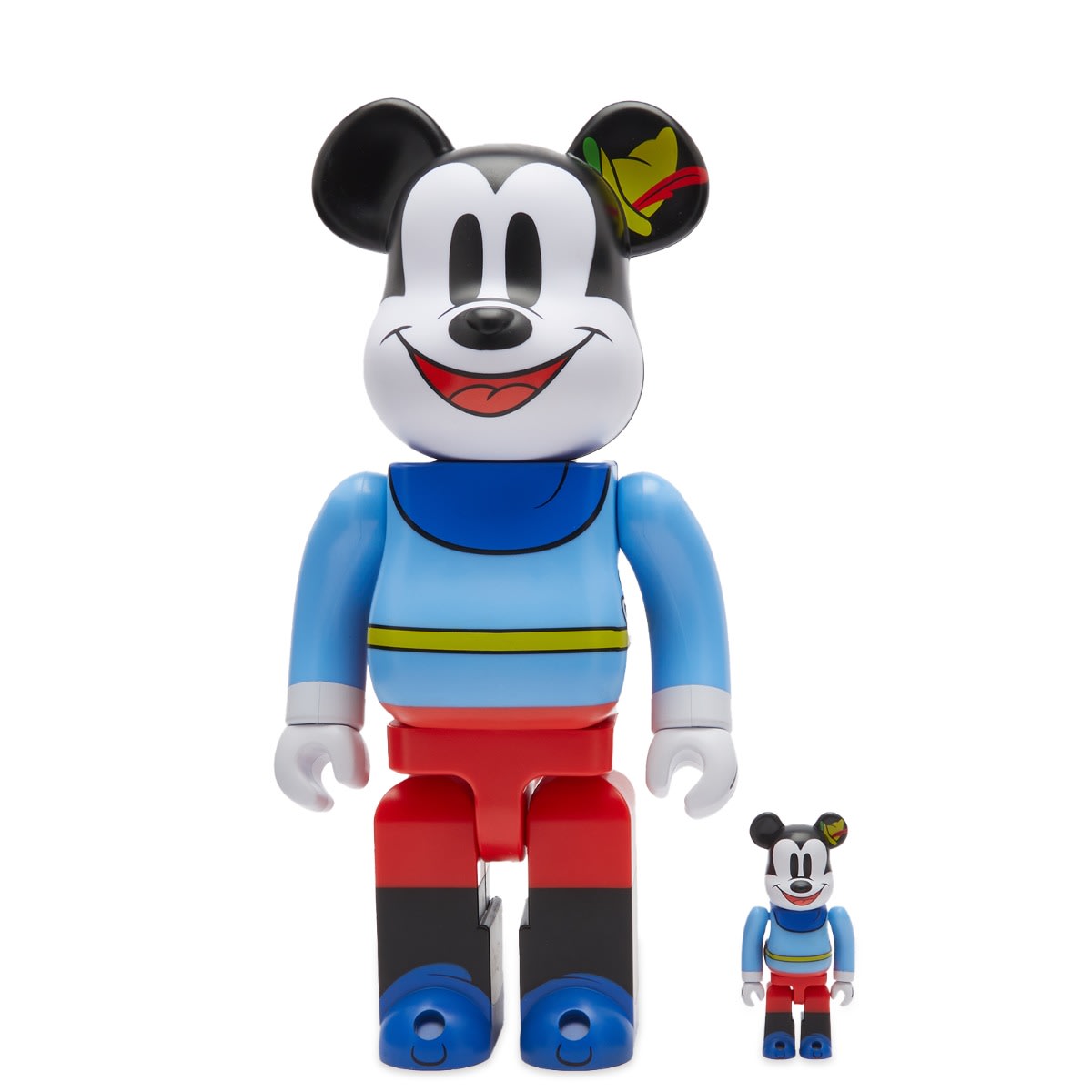 Колекционерско Medicom Toy Mickey Mouse Brave Little Tailor Be@rbrick in Multi 100%/400% Синьо | 4530956607894, 0