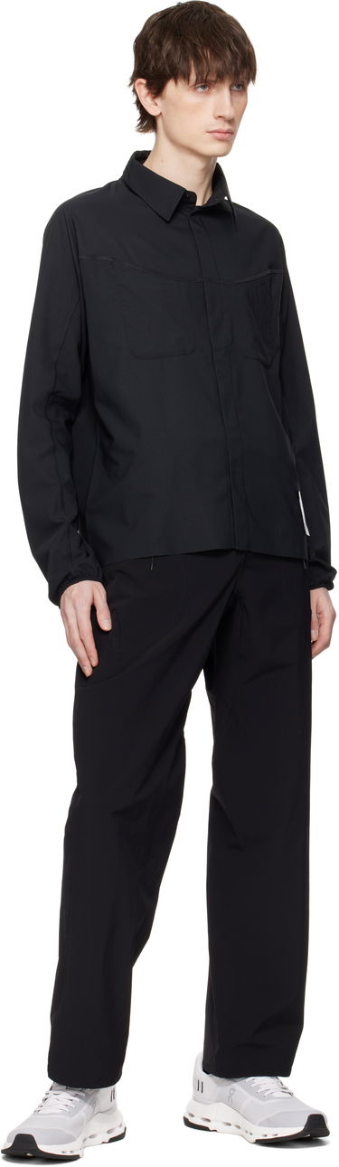 Риза Satisfy Satisfy PeaceShell River Shirt Черно | 11017-BK, 3