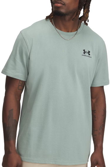 Тениска Under Armour Under Armour Embroidered Logo Heavyweight T-Shirt Зелено | 1373997-348, 0