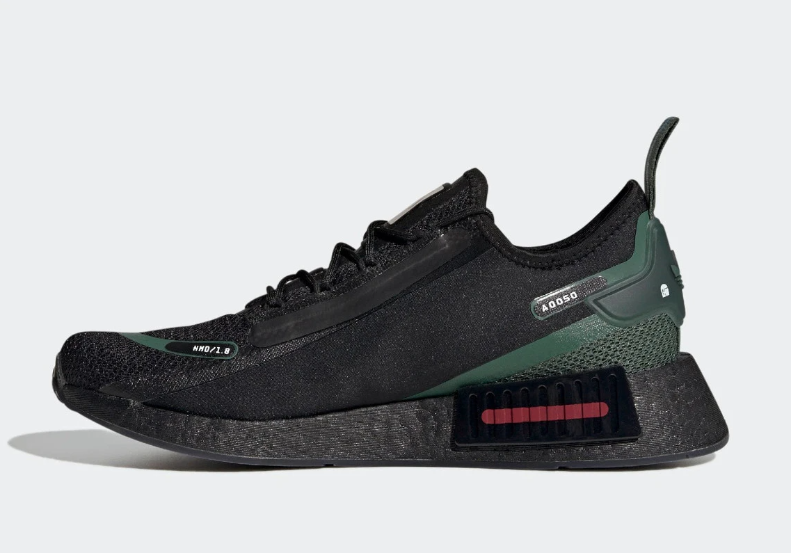 Кецове и обувки adidas Originals Star Wars x NMD_R1 Spectoo "Boba Fett" Зелено | GX6791, 0