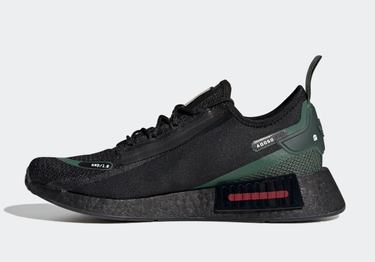 Кецове и обувки adidas Originals Star Wars x NMD_R1 Spectoo "Boba Fett" Зелено | GX6791, 0