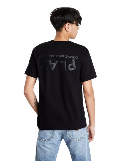 Тениска Comme des Garçons PLAY T-Shirt Черно | AZT188 Black